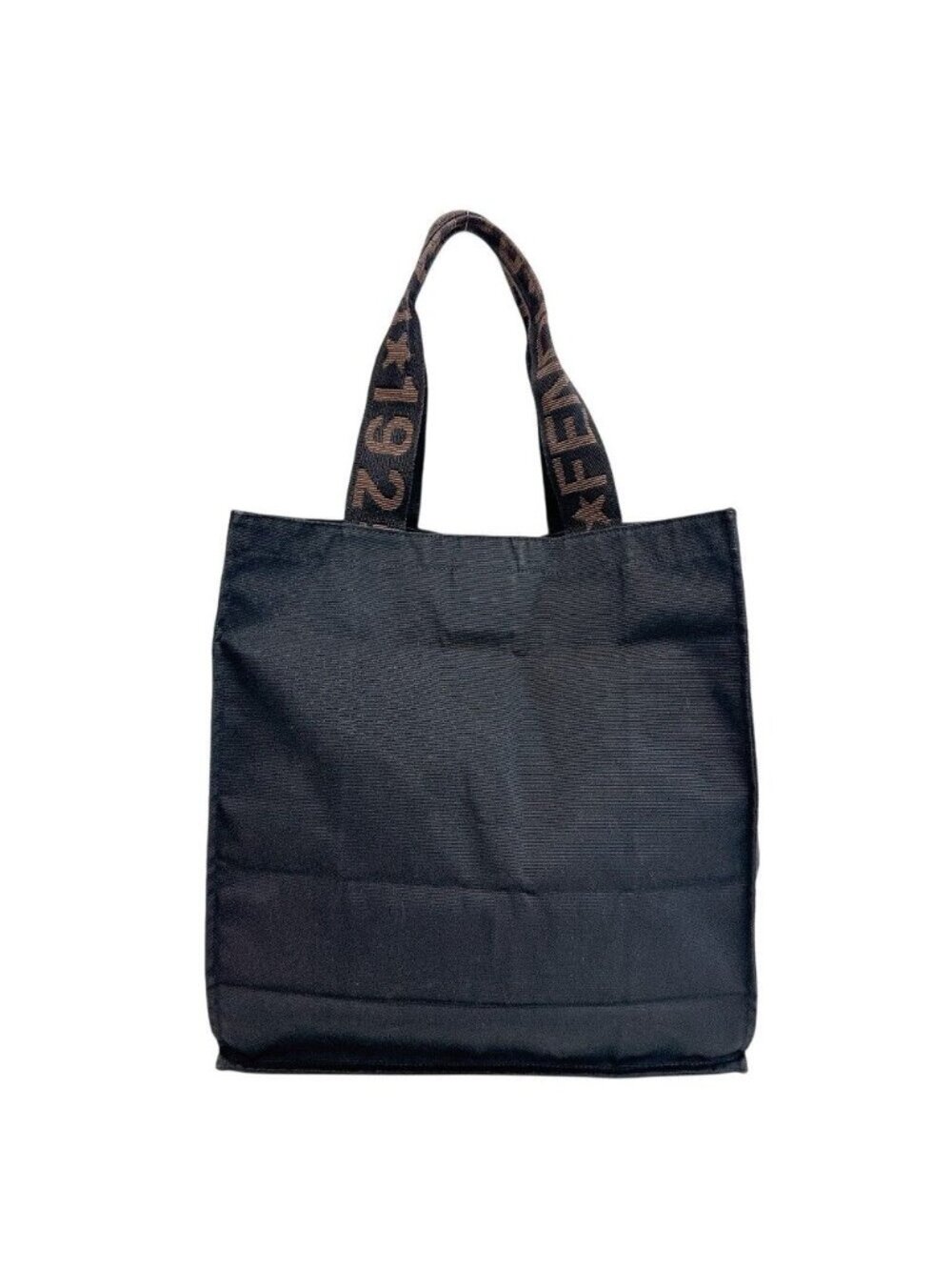 Fendi Canvas Tote Bag Brown